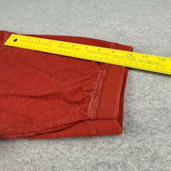 Vintage 90s Roper Bull Graphic Polo Shirt Mens L Rust Red Western Cowboy Rodeo - Picture 10 of 12